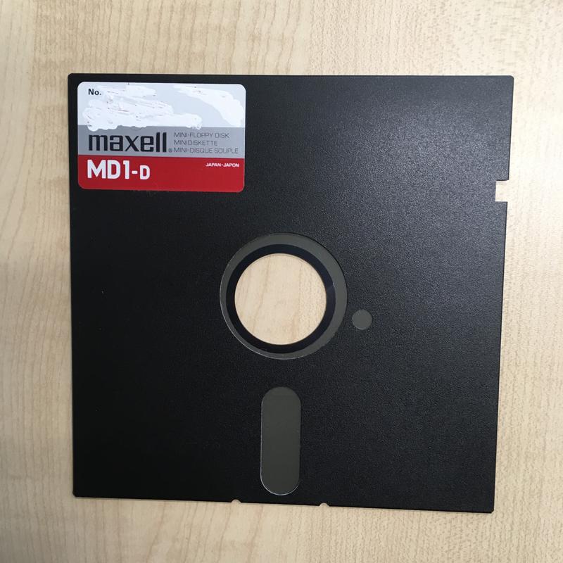 Floppy Disk [maxell] Museum of Transport and Technology, New Zealand
