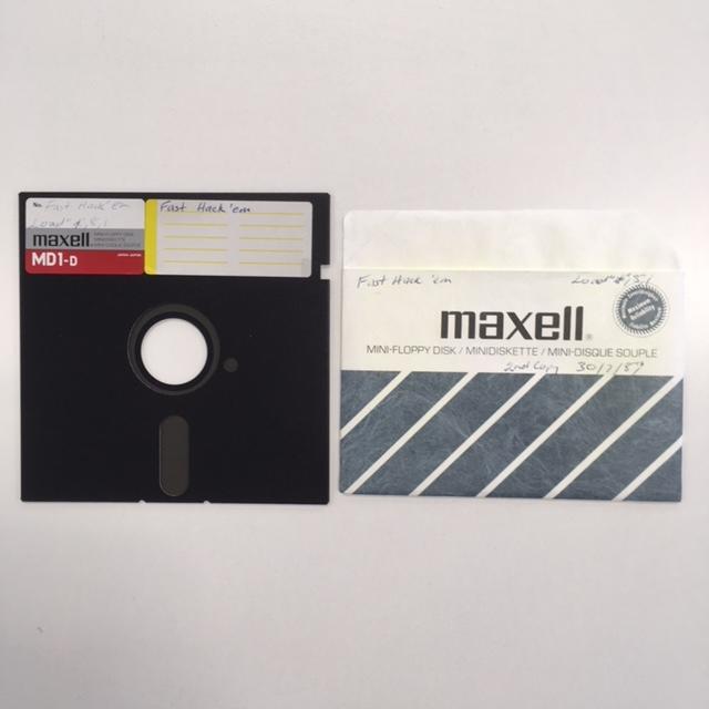 Floppy Disk [Game for Commodore 64 "Fast Hack 'em"] Museum of