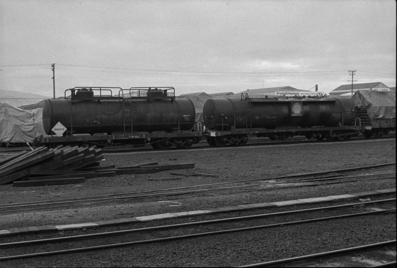 Photograph of fuel tanker wagons Museum of Transport and Technology
