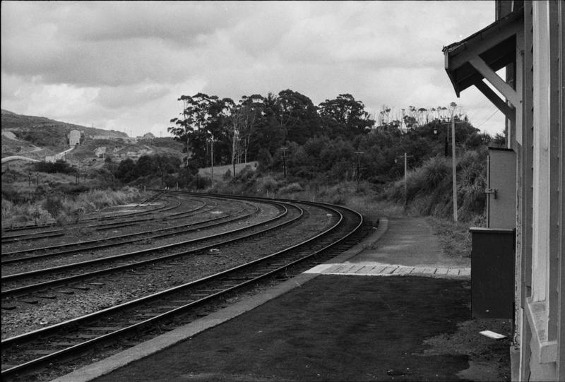 Photograph of rail track Museum of Transport and Technology, New Zealand