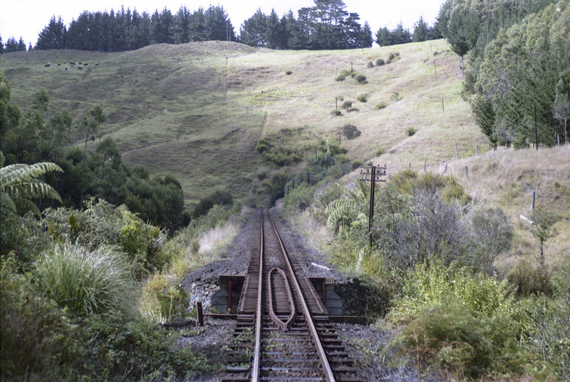 Photograph of small rail bridge, Ahuroa Museum of Transport and