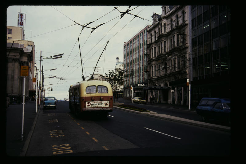 Trolley Bus Dunedin Museum of Transport and Technology, New Zealand