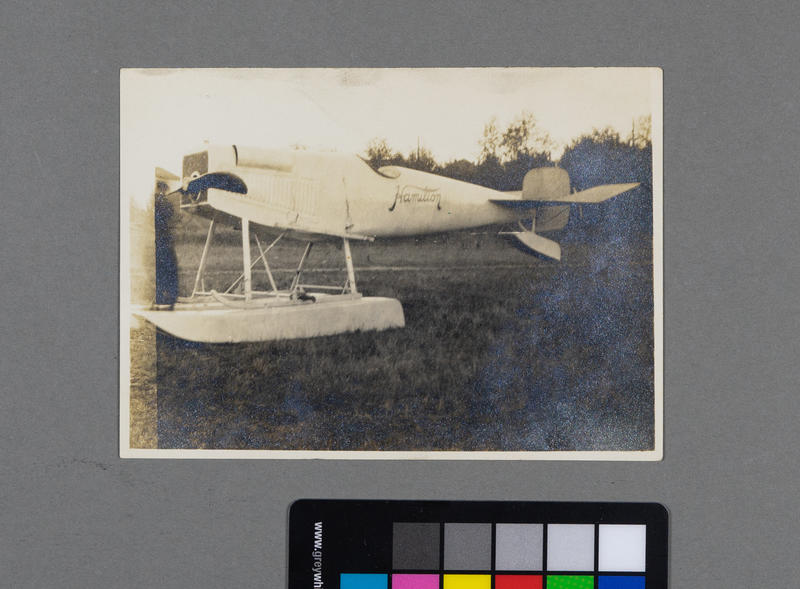 [Print of Hamilton Biplane] Museum of Transport and Technology, New Zealand