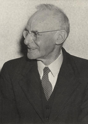 Photograph of Leo Walsh as an old man