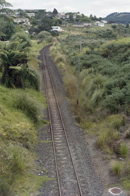 Photograph of track near Kamo