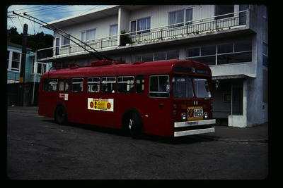 [Wellington Trolley Bus no. 66]