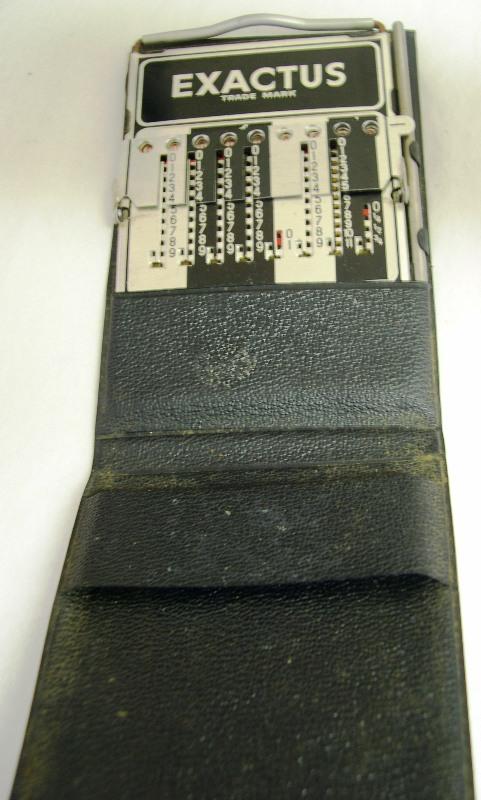 Adding Machine (Exactus Mini-Add) - Museum of Transport and Technology ...