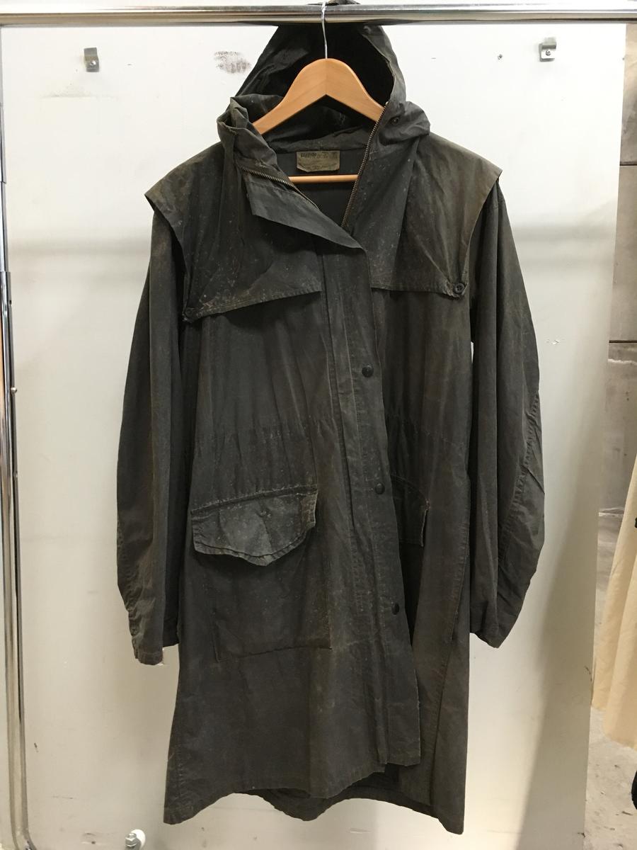Rainjacket, oilskin [Eidex] Museum of Transport and Technology, New