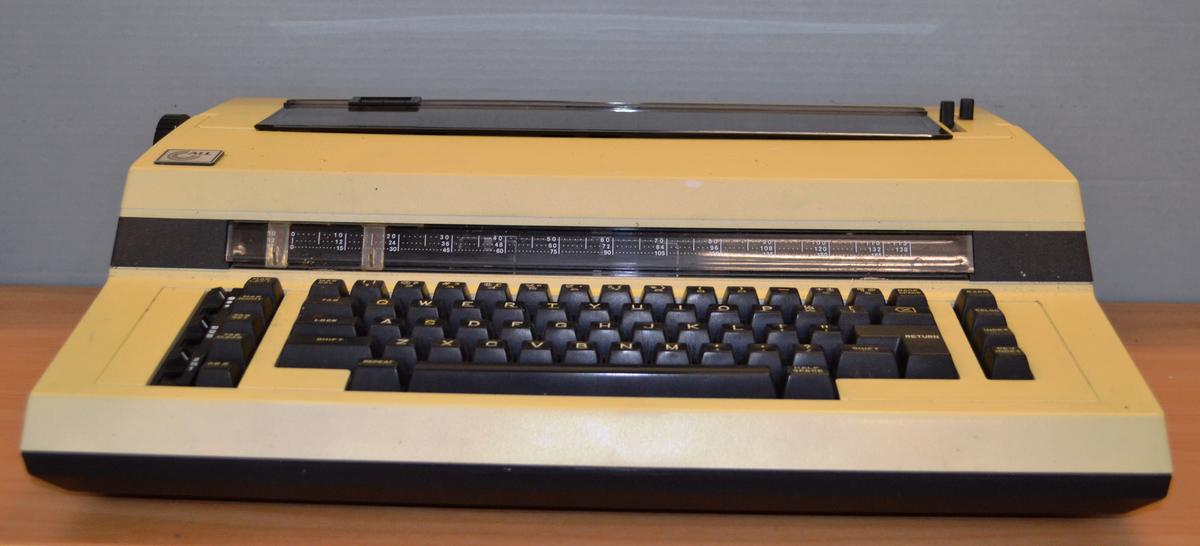 Typewriter [All Electronic Typewriter AE 330] Museum of Transport and