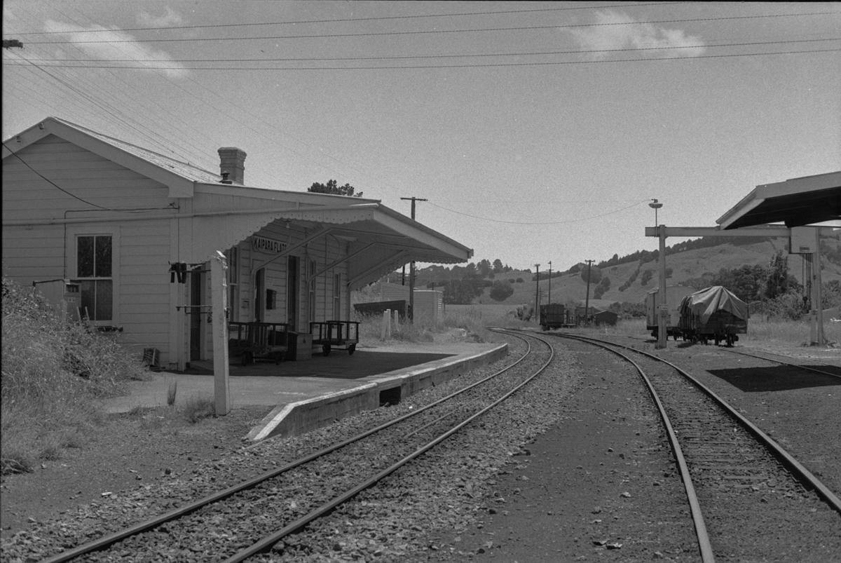 Photograph of Kaipara Flats station Museum of Transport and