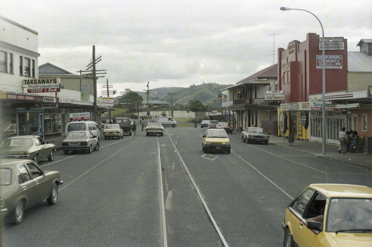 Photograph of Kawakawa main street Museum of Transport and Technology