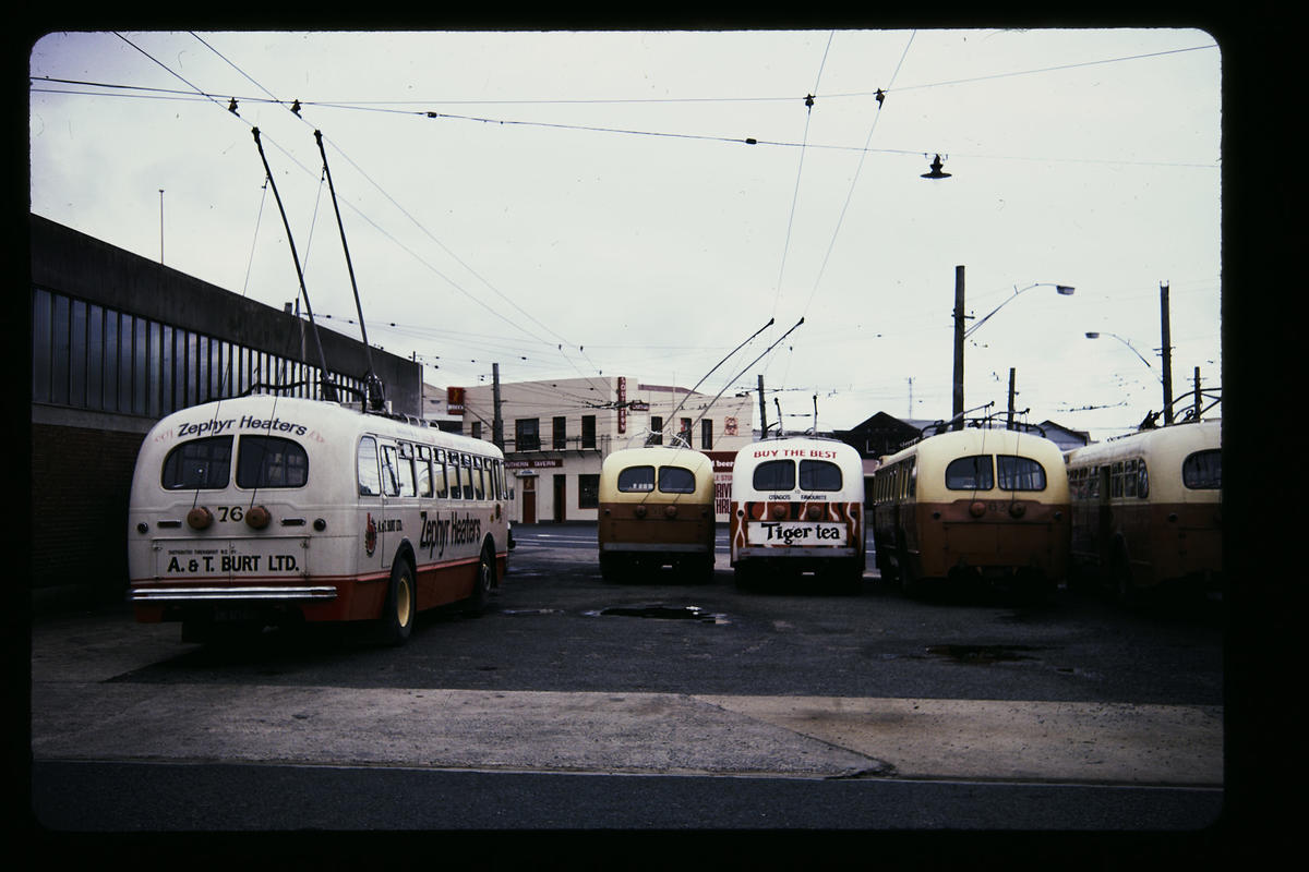 Trolley Bus Depot Dunedin Museum of Transport and Technology, New Zealand