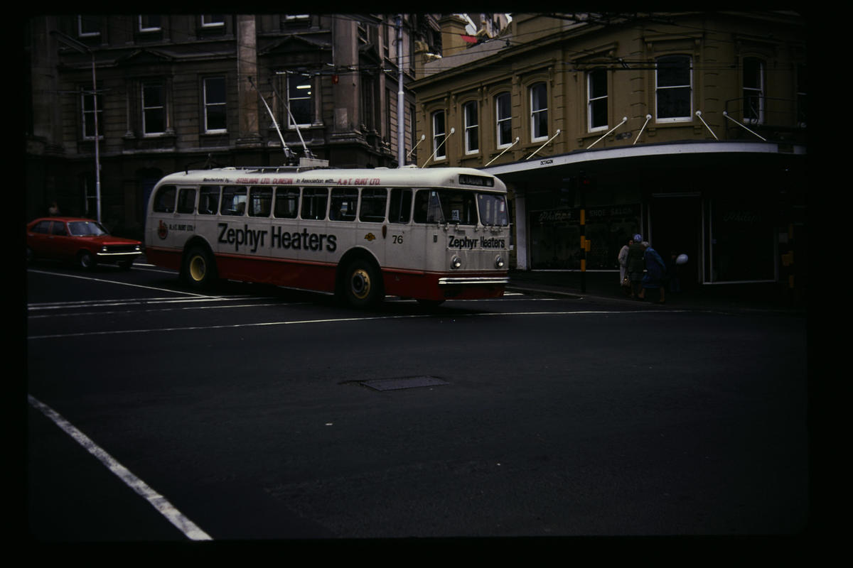 Trolley Bus Dunedin Octagon Loop Museum of Transport and Technology