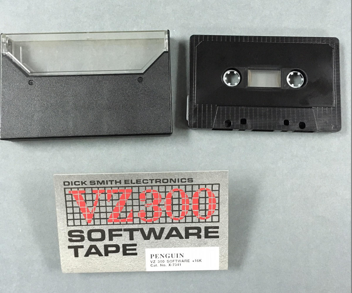 Data Cassette Tape [Penguin] Museum of Transport and Technology, New Zealand