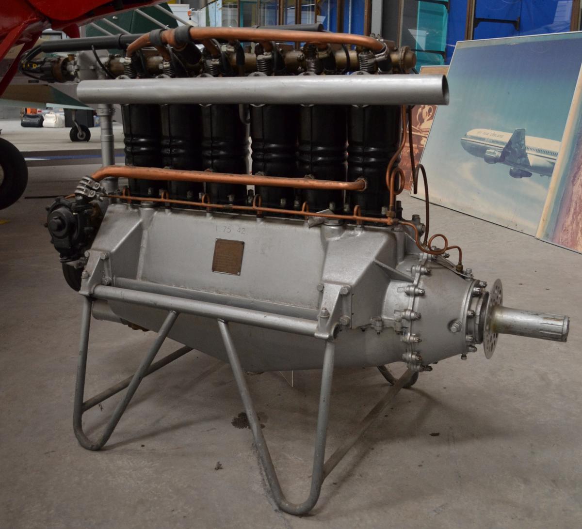 Aircraft Engine [Rolls Royce Hawk] Museum of Transport and Technology